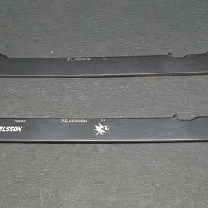 Bauer TUUK LS PULSE TI XL EDGE BLACK Skate Steel Runners KARLSSON Sharks 280 NEW