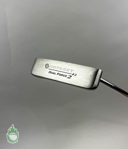 Used Right Handed Odyssey Dual Force 2 #3 35" Putter Steel Golf Club