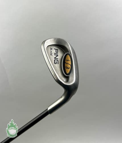 Used RH Ping Orange Dot i3 Blade Lob Wedge Regular Flex Graphite Golf Club