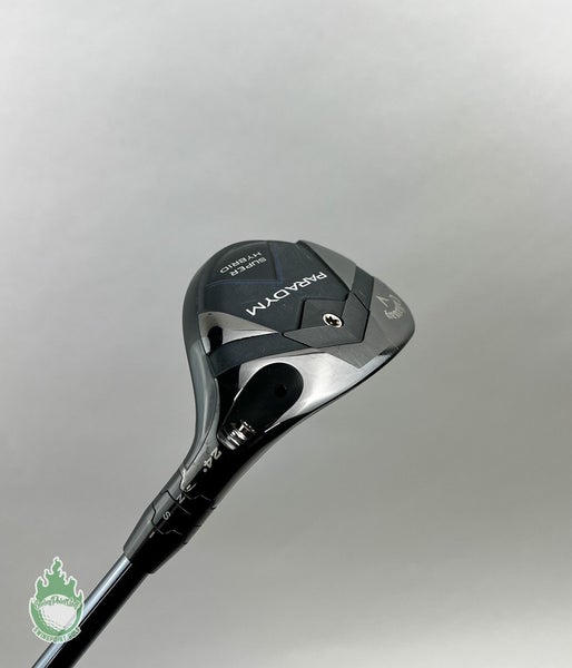 Used RH Callaway Paradym Super Hybrid 24* Recoil Senior Flex Graphite Golf Club
