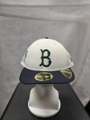 NWS Brooklyn Dodgers New Era 59fifty Low Profile 8 Ebbets Field Sidepatch MLB