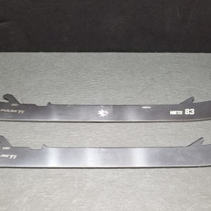 Bauer TUUK LS EDGE PULSE TI BLACK Skate Steel Runners Matt Nieto Sharks 280 NEW