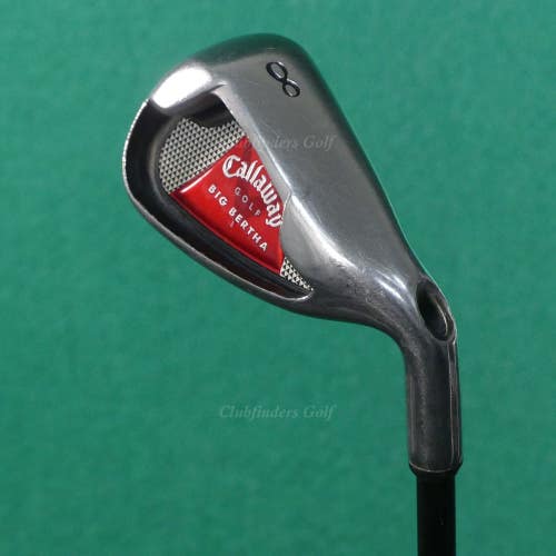 Callaway Big Bertha 2008 Single 8 Iron Factory 65 Graphite Seniors *READ*