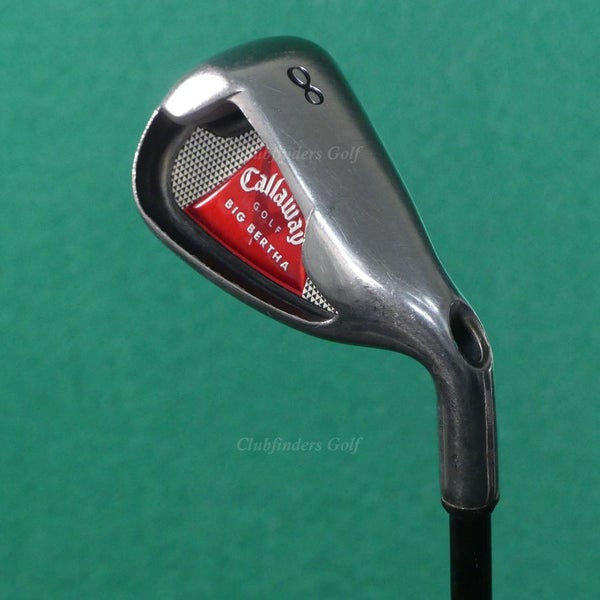 Callaway Big Bertha 2008 Single 8 Iron Factory 65 Graphite Seniors *READ*