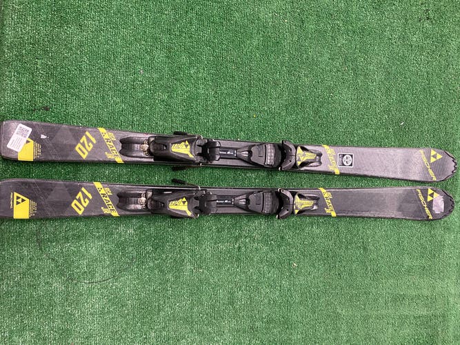 Fischer RC4 Race JR 120 cm All Mountain Skis With Bindings (Used)