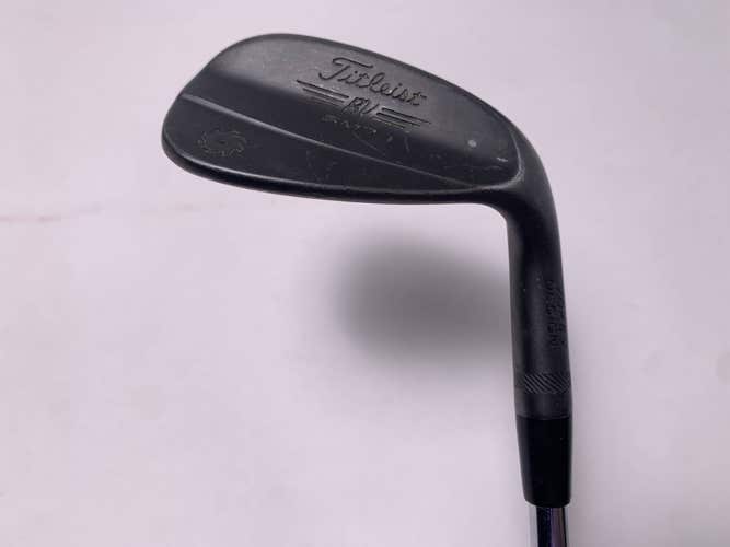 Titleist Vokey SM7 Jet Black Gap Wedge GW 50* 8 Bounce F-Grind Wedge Mens RH
