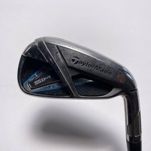 TaylorMade SIM MAX Single 6 Iron KBS Max Regular Steel Mens RH