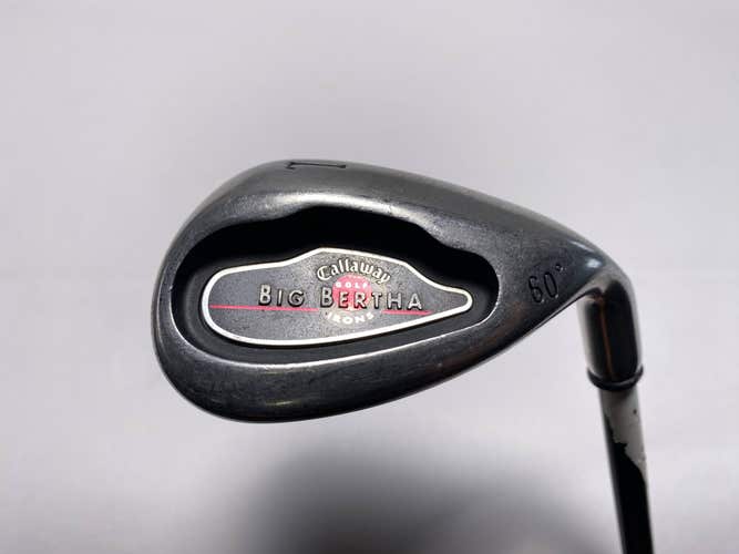 Callaway Big Bertha 2004 Lob Wedge LW 60* RCH 75i Regular Graphite Mens RH