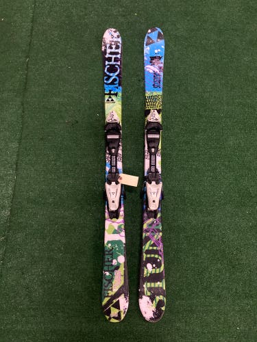 Fischer Stunner 131 cm All Mountain Skis With Bindings (Used)