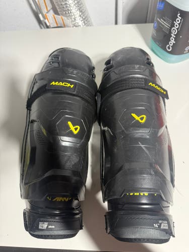 Bauer Supreme Mach 14" Shin Pads (Used - Great Condition)