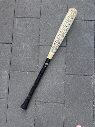 2023 Warstic Bonesaber Hybrid BBCOR Certified Bat (-3) 27 oz 30" (Used)