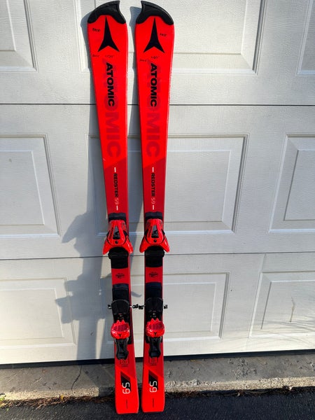 Atomic Redster S9 138 cm Racing Skis With Bindings (Used)