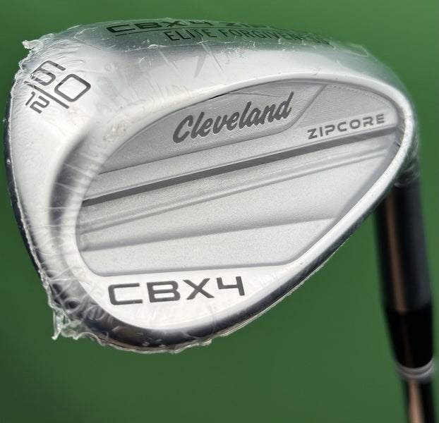 Cleveland CBX 4 Zipcore Lob LW Wedge 60-12* Steel KBS HI-REV 115 NEW!