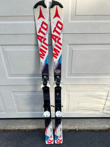 Atomic Redster S9 138 cm Racing Skis With Bindings (Used)