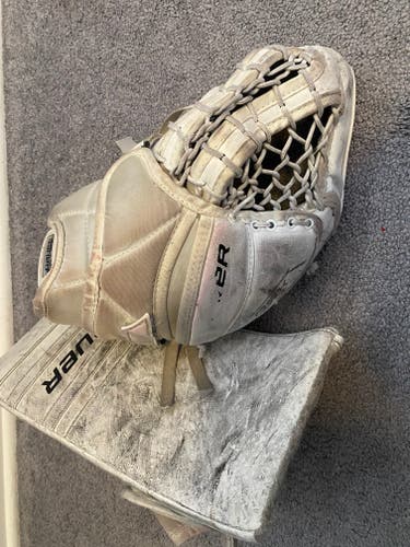 Bauer GSX Full Right Golve and Blocker Set - Full Right - Junior (Used)