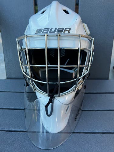 Senior Medium Bauer NME One Goalie Mask (Used)