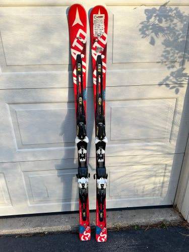Atomic Redster GS 159 cm Racing Skis With Bindings (Used)