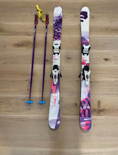 Used Unisex 2014 Salomon 151 cm All Mountain Skis