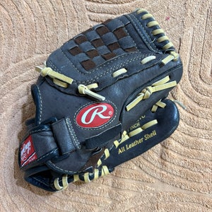 Brown Rawlings Highlight Series RH Baseball Glove 11" (Used)