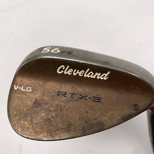 Cleveland RTX 3 Tour Raw Wedge 56* 8 Bounce True Temper Dynamic Gold Steel RH