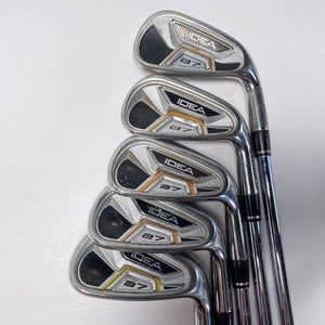 Adams Idea A7 Iron Set 5-PW True Temper Players Lite Stiff Steel RH No 7 iron