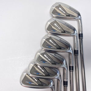 TaylorMade SIM2 MAX Iron Set 6-PW+GW UST Mamiya Recoil ESX 460 F2 Senior RH