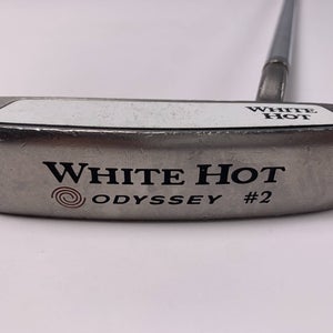 Odyssey White Hot 2 Putter 35" SuperStroke Flatso 2.0 Mens RH