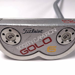 Scotty Cameron Golo 6 2015 Putter 34" Mens RH