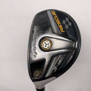 TaylorMade Rescue 11 3 Hybrid 18* Aldila RIP 65g Stiff Graphite Mens LH