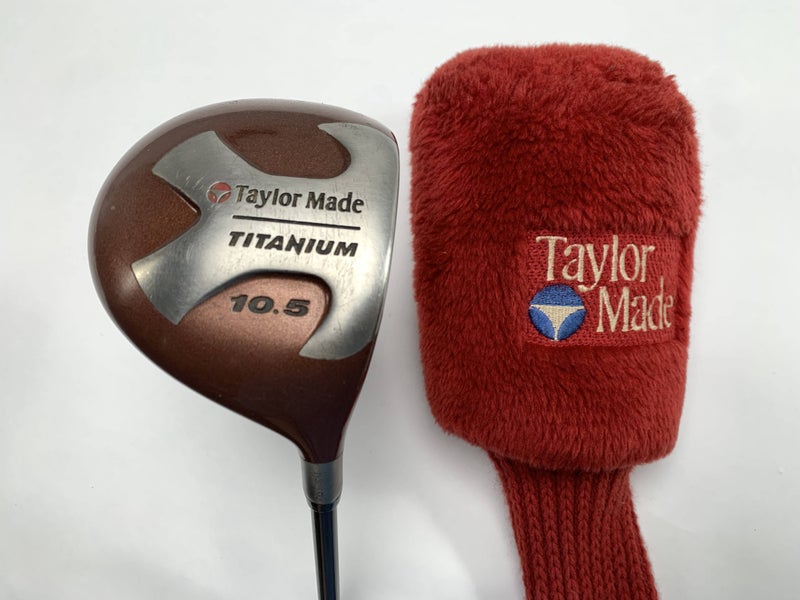 TaylorMade Ti Bubble Driver 10.5* Bubble R-80 Plus Regular Graphite Mens RH HC