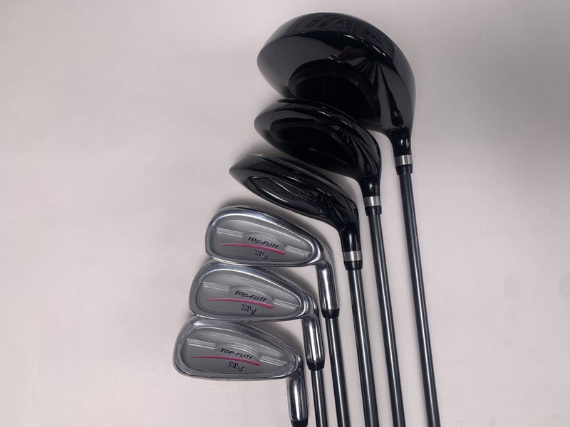 Top Flite XLj Club Set Driver 5W 5H 7-9i SW Synchro-Flex Graphite Junior RH