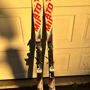 Atomic Redster SL 131 cm Racing Skis With Bindings (Used)