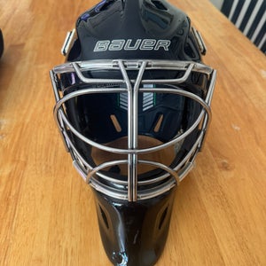 Senior Large Bauer NME One Goalie Mask (Used)