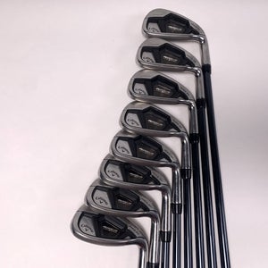 Callaway Rogue ST Max OS Lite Iron Set 5-PW+AW+GW Recoil Dart F3 Regular Mens RH