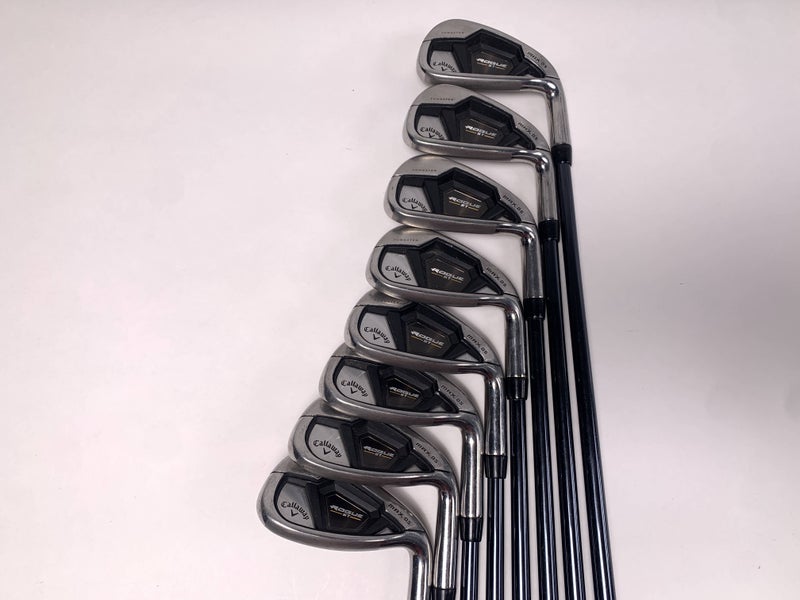 Callaway Rogue ST Max OS Lite Iron Set 5-PW+AW+GW Recoil Dart F3 Regular Mens RH