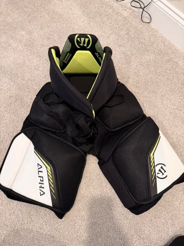 Men's Senior Large Warrior alpha Hockey Pants (Used)