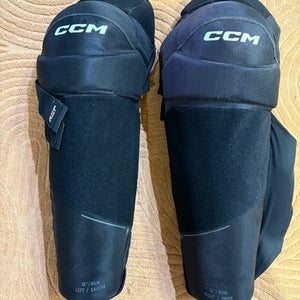 Senior CCM SGREF Referee Shin Pads 16" (Used)