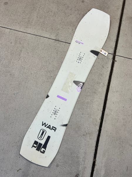 2023 Men's 154cm Ride WarPig Snowboard Without Bindings (Used