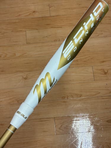 White 2023 Marucci Echo DMND Composite Bat (-8) Composite 25 oz 33" (Used)