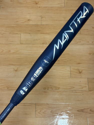 Blue 2025 Rawlings Mantra Composite Bat (-9) Composite 24 oz 33" (Used)
