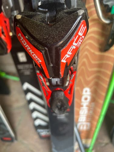 Unisex 2025 Racing 193 cm Volkl Racetiger World Cup GS Skis With Bindings and metal plates (Used)