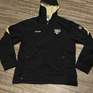 Pittsburgh Penguins NHL Reebok Full Zip Hoodie Adult Large