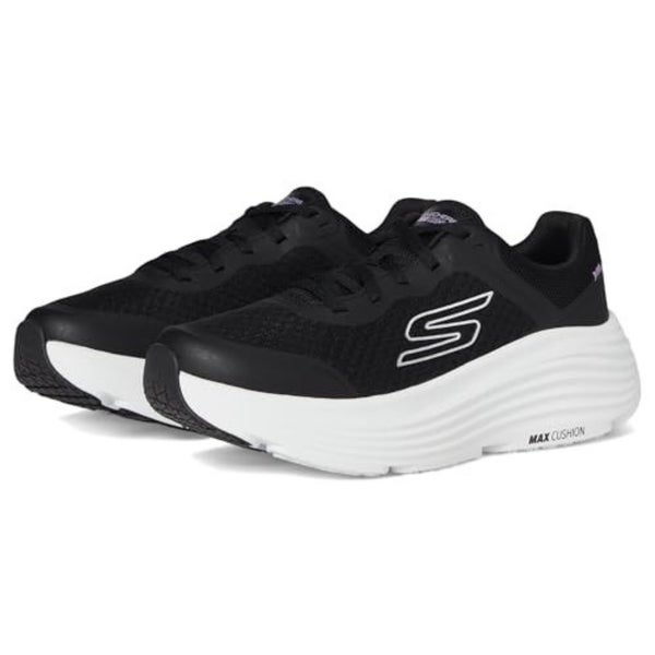 Skechers Max Cushioning Endeavour Canova Womens US 10 Black Running Shoes TZP216
