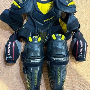 Youth Bauer Starter Kit (Chest, Elbows, Shins) (Used)