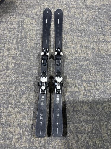 Women's Atomic Cloud 7 148 cm  Skis With Lithium 10 Bindings (Used)