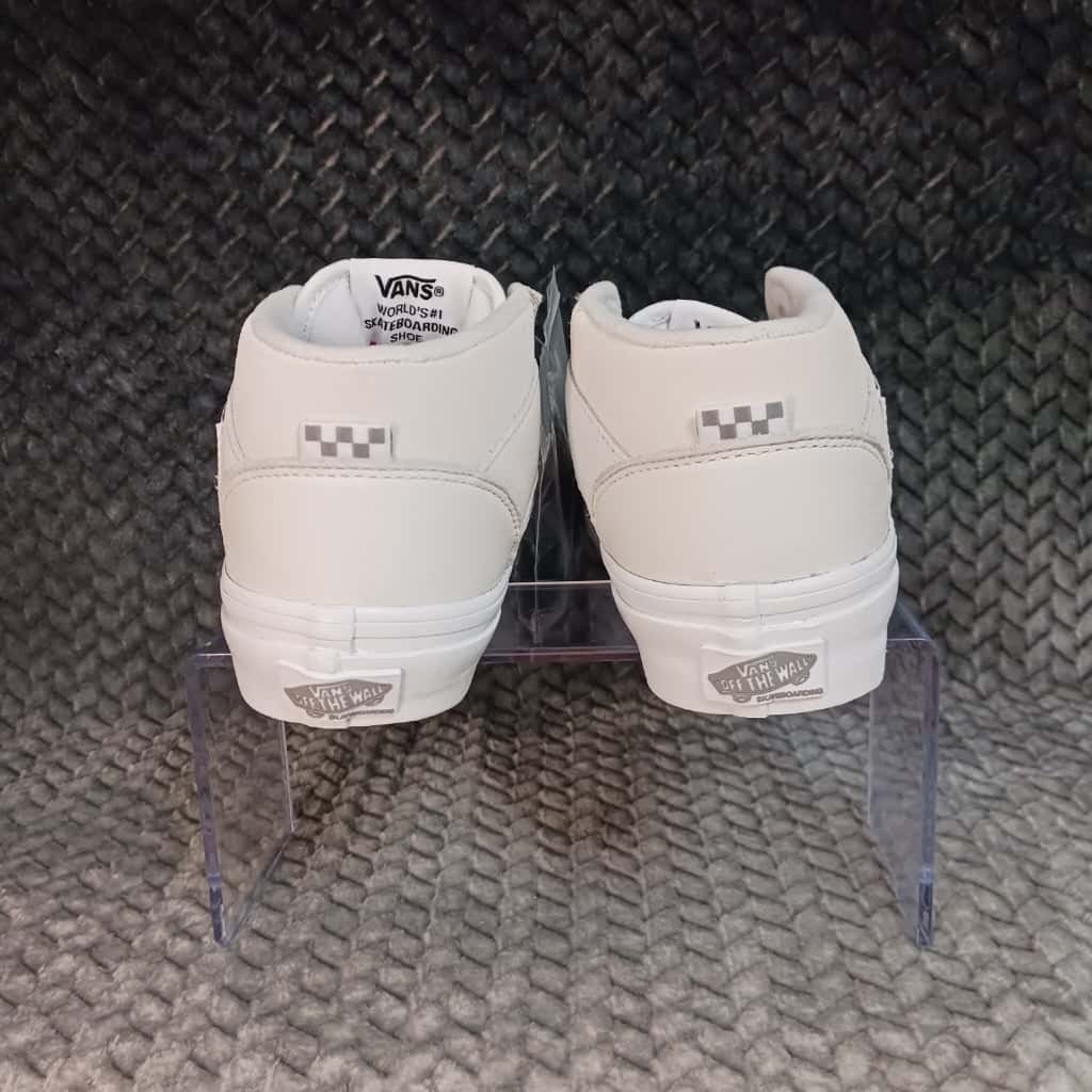 Vans Half Cab Skateboard Mens Shoes White PopCush Duracap  display picture 2