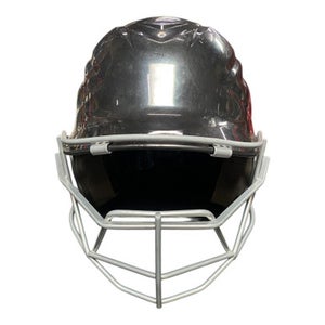 Used All Star Batting Helmet w/Mask Black MD 11375-S000367708