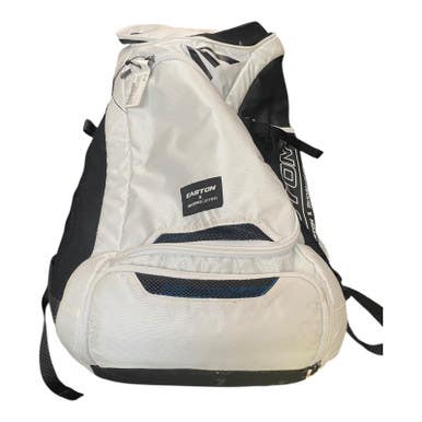 Used Easton JEN SCHRO CATCHING BAG BB/SB Player Backpack White 11375-S000367648