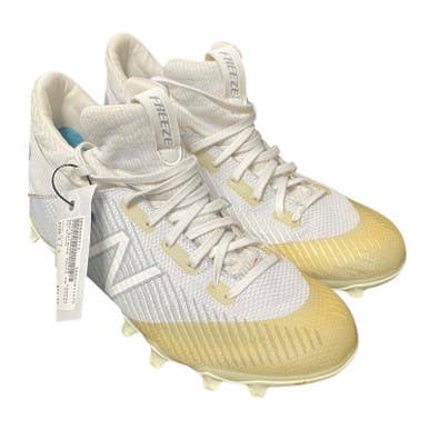 Used New Balance Adult FB Cleats White Senior 7.5 11375-S000366713