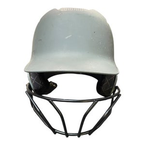 Used Wilson Batting Helmet w/Mask Grey LG 11375-S000367399